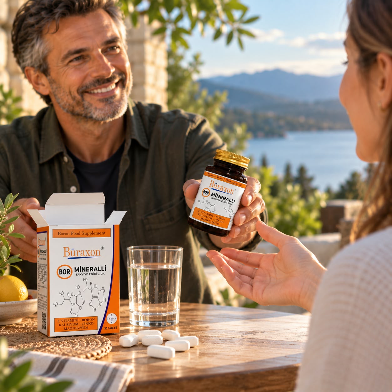 Bor Gıda Takviyesi Bor Vitamin Mineral Tablet